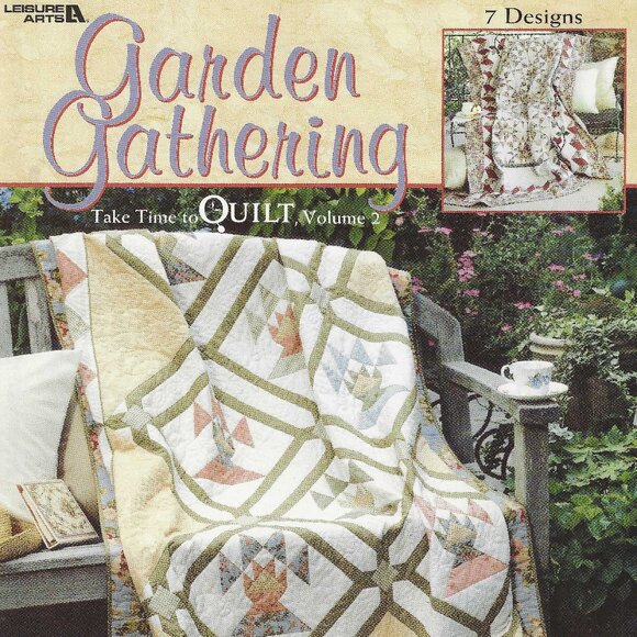 Take Time to Quilt Vol. 2 "Garden Gathering" by Cathy Wierzbicki - Like New - Picture 1 of 10